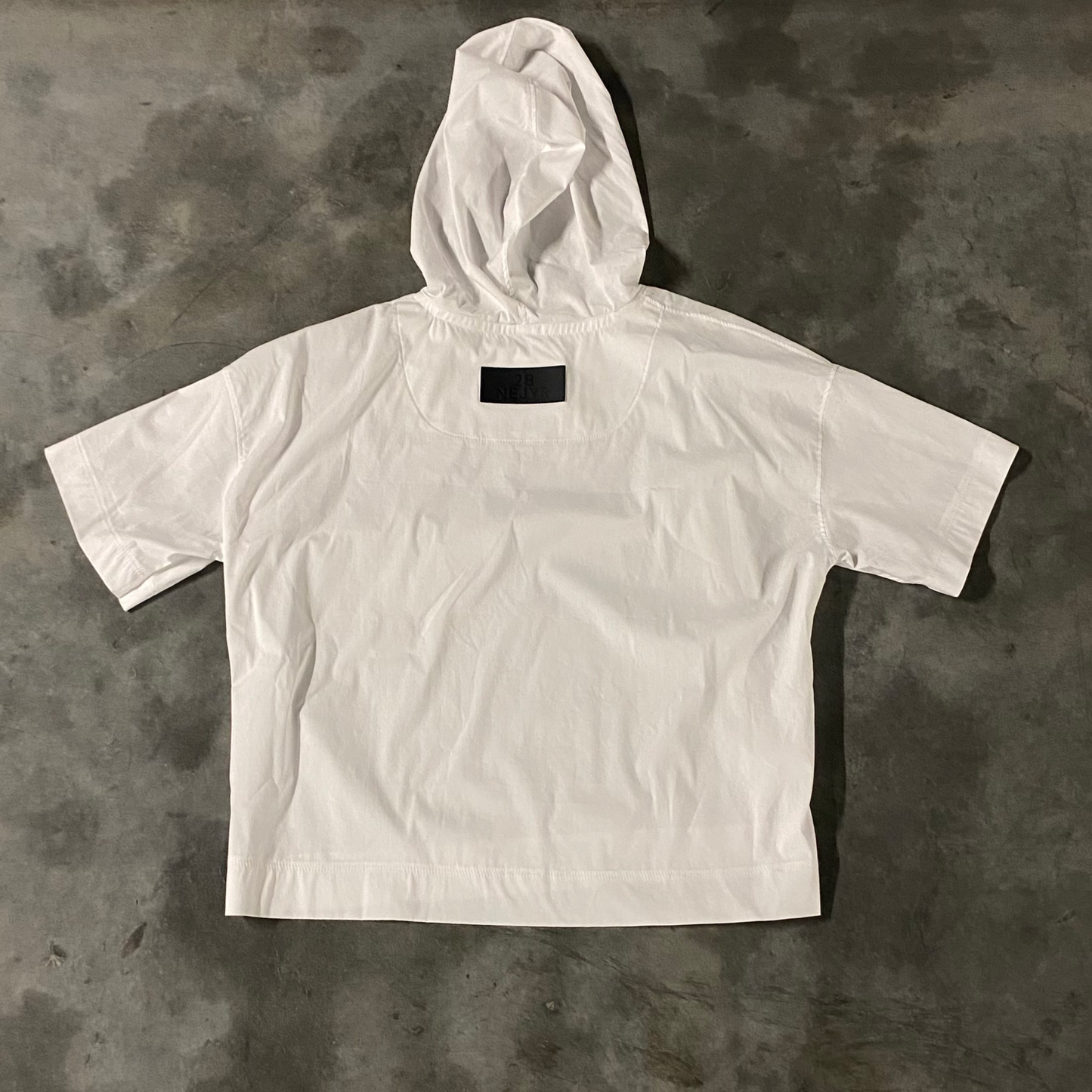 HOODED DRESS SHIRT